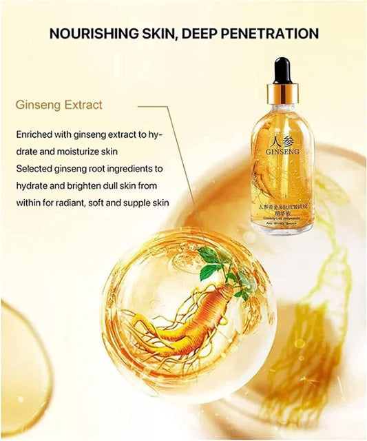 Ginseng Gold Polypeptide Anti - Ageing Serum - Velorafit Wellness