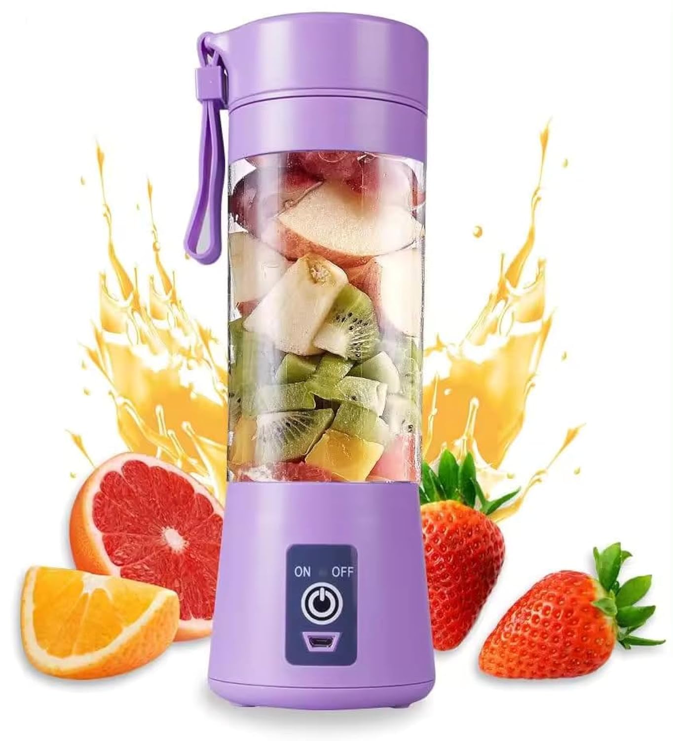 USB rechargeable mini juicer blender - Velorafit Wellness