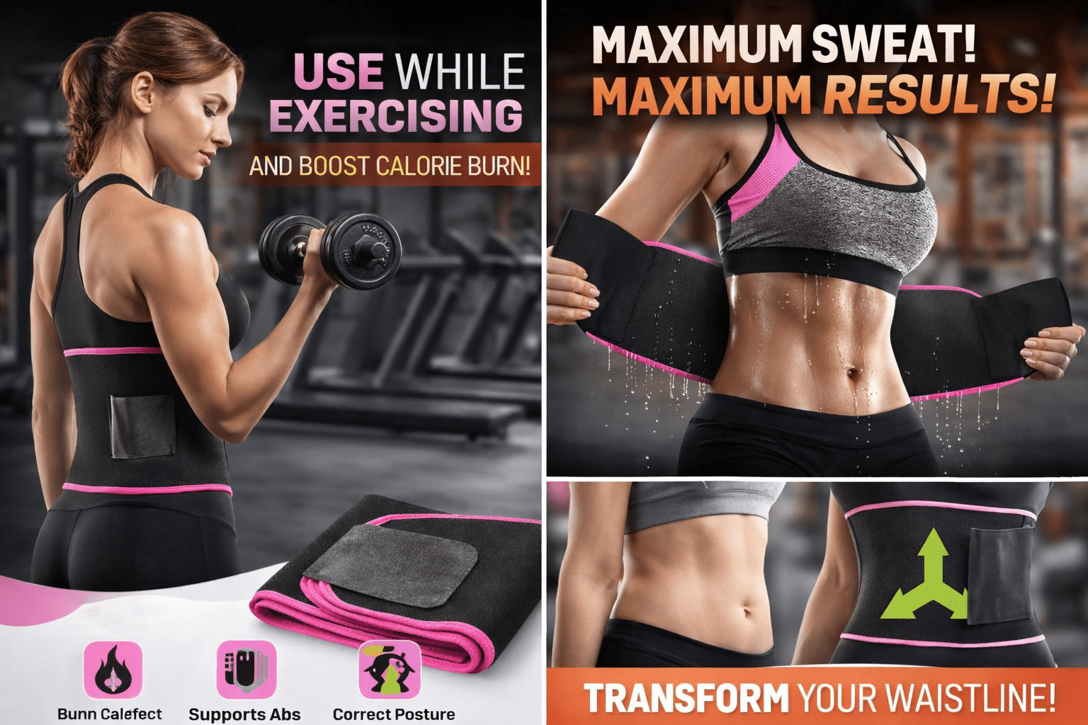 CoreFlex™ Sweat Belt - Velorafit Wellness