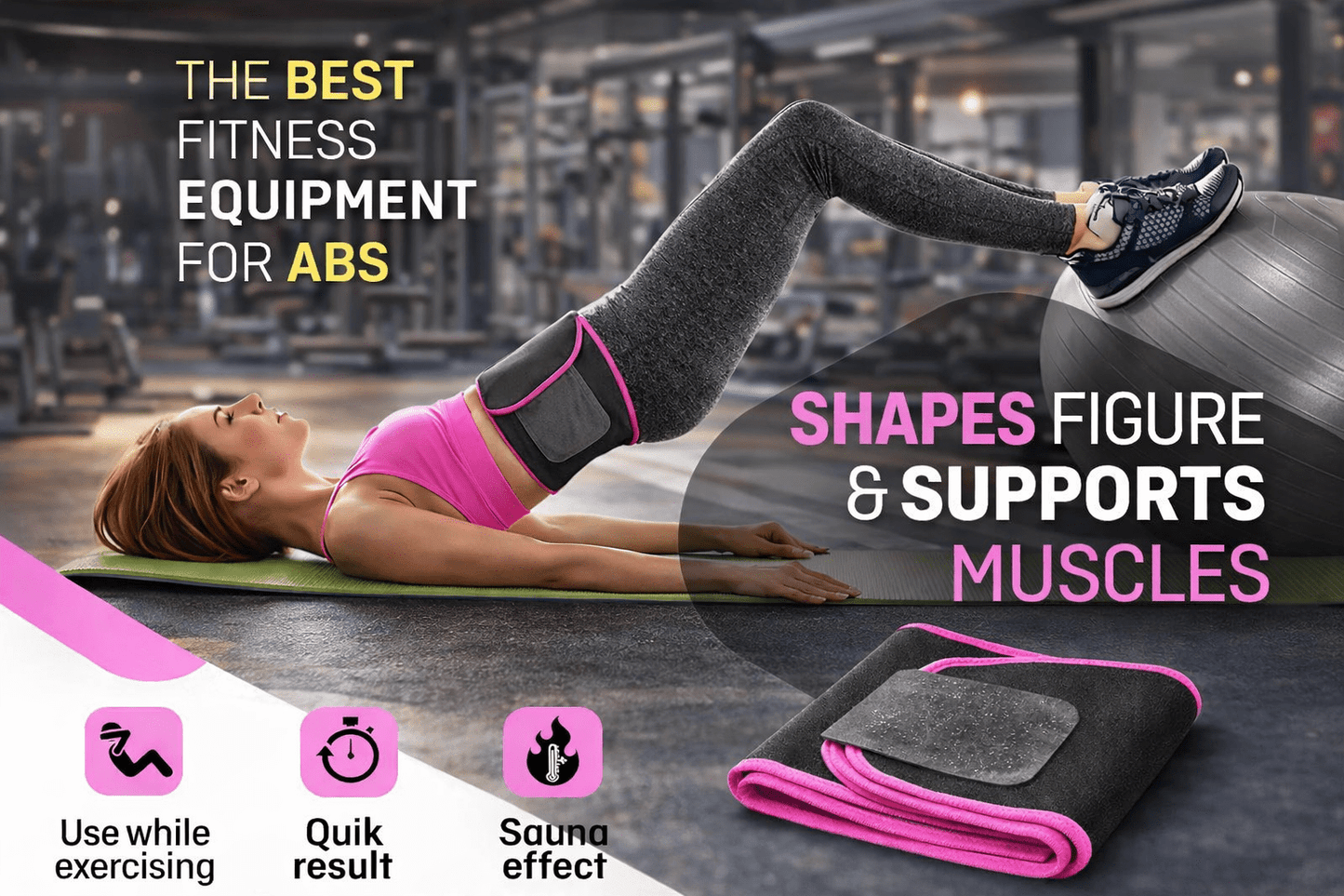 CoreFlex™ Sweat Belt - Velorafit Wellness