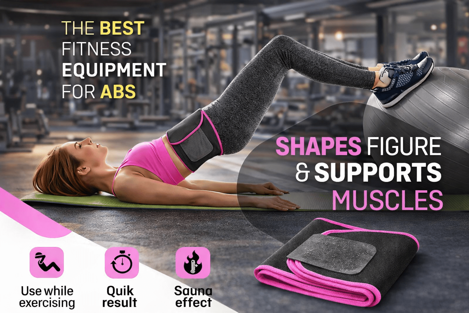 CoreFlex™ Sweat Belt - Velorafit Wellness